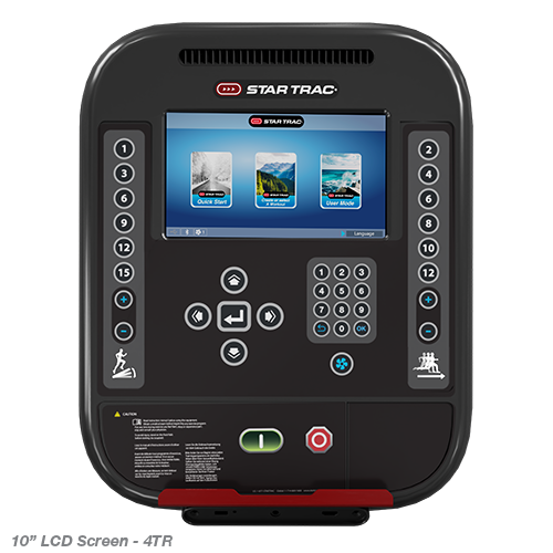 Star Trac 4 Series 10" LCD Cardio Console
