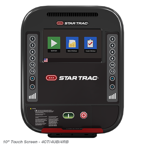 Star Trac 4 Series 10" Touchscreen Cardio Console